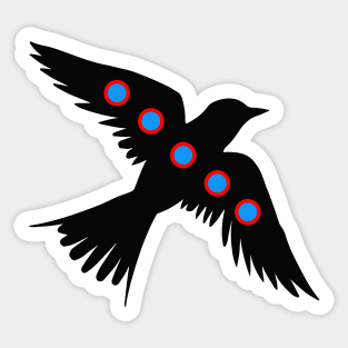 Wondering Raven Sticker
